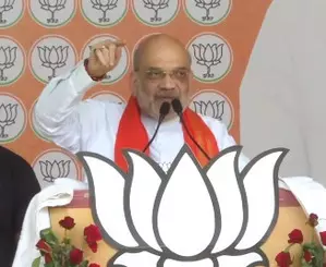 Vote for lotus if you want strong PM, says HM Amit Shah Vote for lotus if you want strong PM, says HM Amit Shah