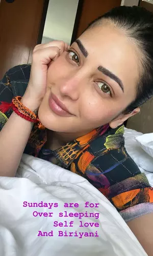 Shruti Haasan offers a peek into her Sunday: ‘Over-sleeping, self-love and biriyani’