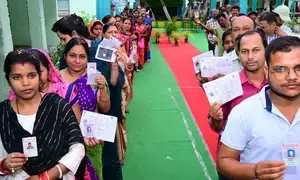Peaceful voting underway in Odishas five LS seats, 35 Assembly constituencies