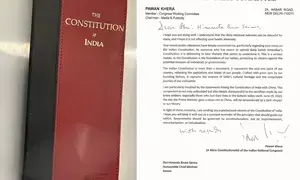 Sending you pocketbook version of Constitution: Pawan Khera, miffed at Assam CM’s taunt at Rahul, pens letter