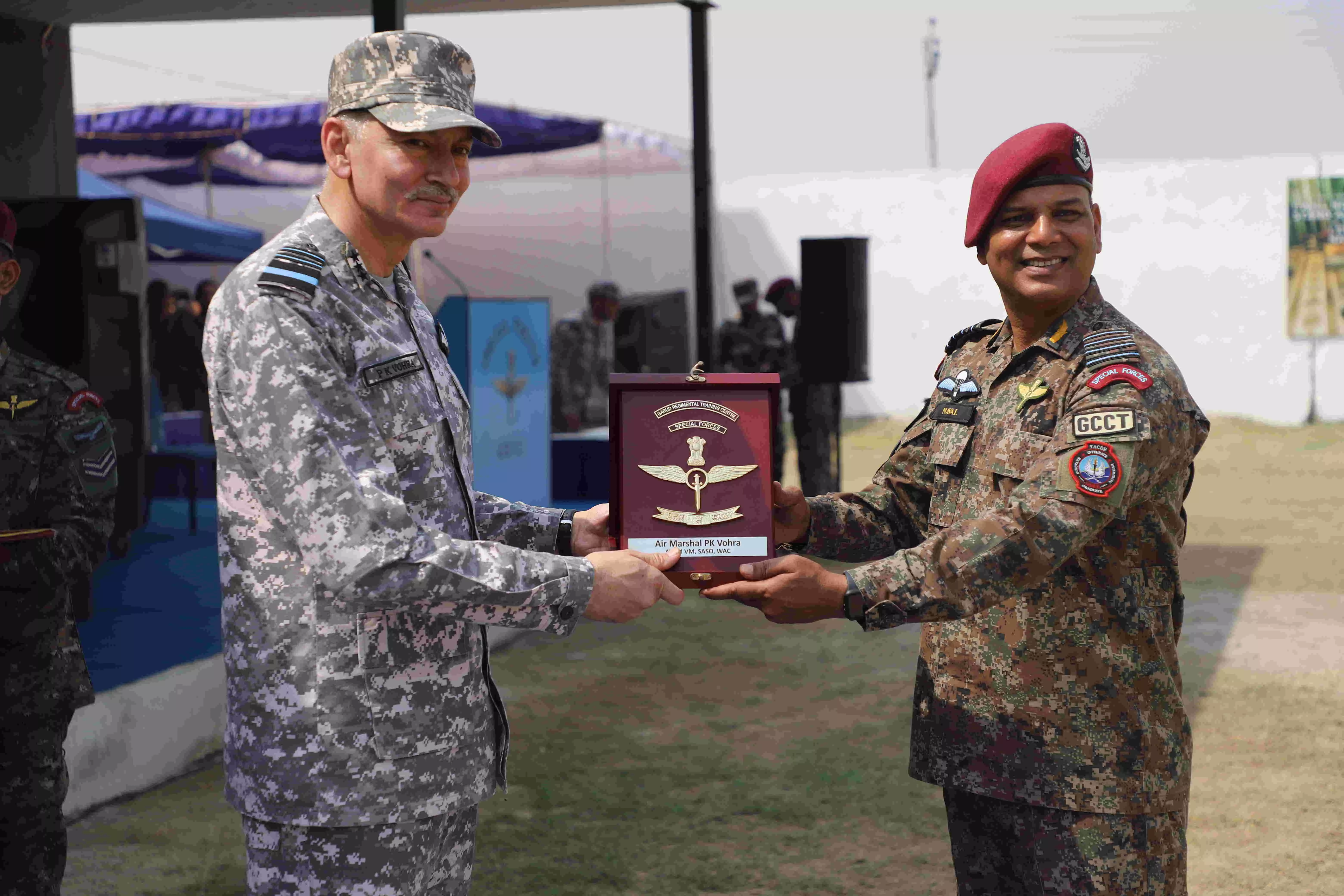 IAF Garud Commandos Awarded Maroon Berets After Grueling Training IAF Garud Commandos Awarded Maroon Berets After Grueling Training