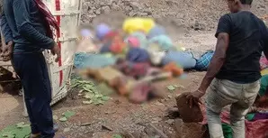 15 killed as pickup truck falls into deep gorge in Chhattisgarh