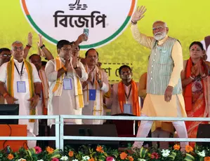 Congress, Trinamool sinking and heading towards inevitable doom, says PM Modi
