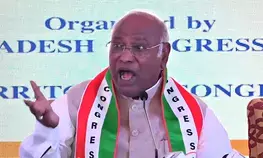 Jhoothon Ka Sardar, Congress President Kharge attacks PM Modi in poll-bound Haryana
