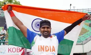 World Para-Athletics: Sachin Khilari bags gold in mens Shot Put F46 with Asian record