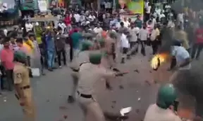 Andhra Pradesh Police conduct mock drills to gear up for counting of votes