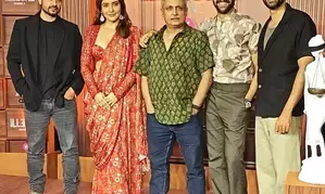 Illegal 3 stars Neha Sharma, Piyush Mishra, Akshay Oberoi promote courtroom drama in Juhu
