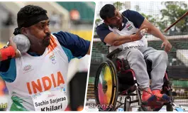 World Para-Athletics: Sachin wins gold, Dharambir bags bronze as India take tally to 12 medals (Ld)