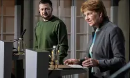 Zelensky continues to collect pledges to attend peace summit