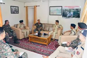 DGP, 16 Corps chief co-chair joint security review meeting in J&Ks Poonch