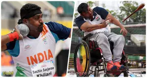 World Para-Athletics: Sachin wins gold, Dharambir bags bronze as India take tally to 12 medals (Ld)