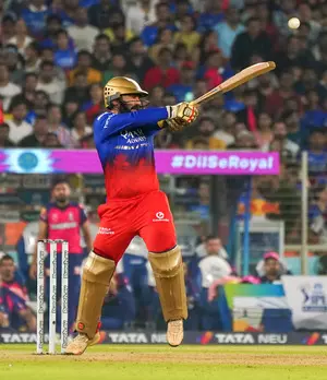 IPL 2024: Dinesh Karthik survives controversial lbw decision by TV umpire, RR left fuming