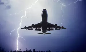 Flights diverted after lightning damages runway lights