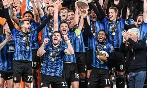 Lookman scores hat-trick as Atalanta stun Leverkusen to win Europa League title