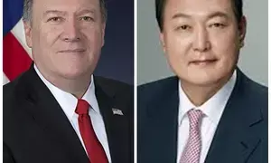 Yoon meets ex-US Secretary Pompeo, discusses Korean Peninsula issues