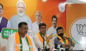 Police stations in Karnataka have turned into Congress offices: BJP