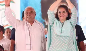 Modi govt never waived farm loans, Priyanka Gandhi claims in Haryana