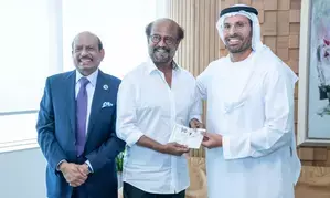 Superstar Rajinikanth receives UAEs Golden Visa