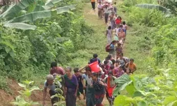 Nearly 1,390 more refugees flee to Mizoram amid fresh armed clashes in Myanmar