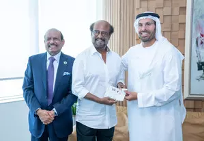 Superstar Rajinikanth receives UAEs Golden Visa