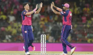 IPL 2024: Avesh Khan, Trent Boult pick three wickets each as Rajasthan restrict SRH to 175/9