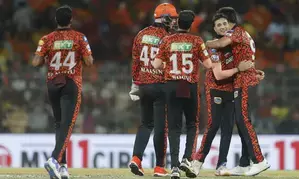 IPL 2024: Shahbaz, Abhishek star as SRH set up title clash with KKR after beating RR by 36 runs (ld)
