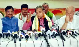 Shashi Tharoor claims BJP has lost the national security narrative