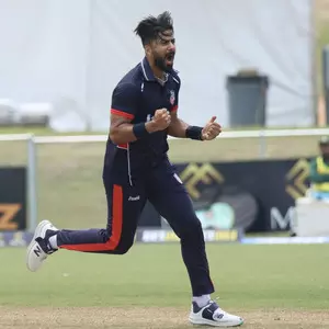 USA aiming beyond Bangladesh, targets upsets at T20 WC, says pacer Ali Khan USA aiming beyond Bangladesh, targets upsets at T20 WC, says pacer Ali Khan