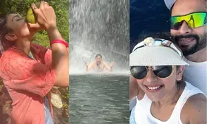 Rakul Preet shares new way of having coconut water from Fiji with hubby Jackky