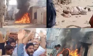 Muslim mob attacks Christian man over alleged blasphemy, sets house on fire in Paks Sargodha