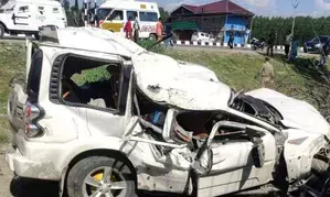 4 tourists from Punjab killed in J&K road accident