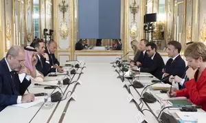 French President Macron calls for ceasefire in Gaza