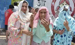 63.8 per cent turnout in Haryana for 10 parliamentary seats (Second Lead)