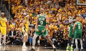 Jrue Holiday pulls up clutch as Celtics complete 18-point comeback to extend lead over Pacers