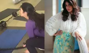 Mallika Sherawat loves pushing her limits when she works out in the gym