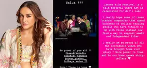 Huma urges brands that spend money to send people to Cannes support small films instead Huma urges brands that spend money to send people to Cannes support small films instead