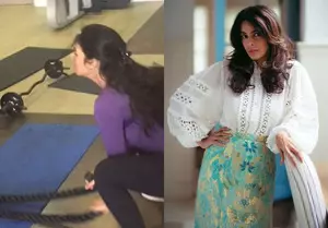 Mallika Sherawat loves pushing her limits when she works out in the gym Mallika Sherawat loves pushing her limits when she works out in the gym