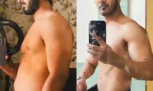 Secret of Sheezan Khans transformation: Went on zero carbs for two weeks