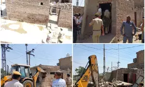 Rajasthan Police demolishes property of drug peddler