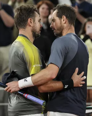 Wawrinka downs Murray in Brits possible French Open swansong Wawrinka downs Murray in Brits possible French Open swansong