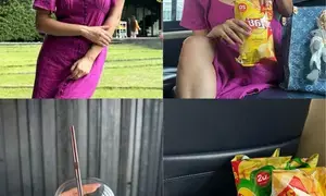Anushka Sen offers a peek into her shoot day in Bangkok; drops pic munching chips
