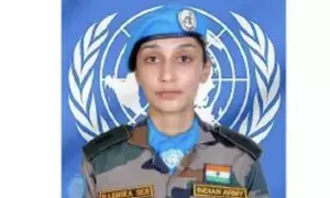 Indian woman Army major to receive UN award for gender advocacy