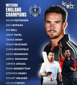 England Champions reveal squad for World Championship of Legends England Champions reveal squad for World Championship of Legends