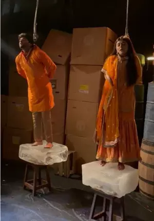 Yesha Rughani applied mustard oil, used hot water bag to pull off Rabb Se... ice slab sequence