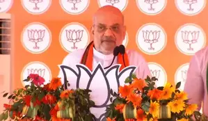 HM Amit Shah takes Chawal ki sarkar Vs jhole wali sarkar jibe to target Naveen Patnaik govt