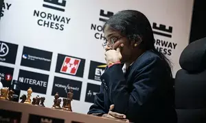 Norway Chess: Vaishali beats Koneru; Praggnanandhaa loses to Ding Liren in Armageddon