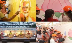 Hamar Kashi, Hamar Vikas organised at Varanasis NaMo ghat; over 1,500 artists participate