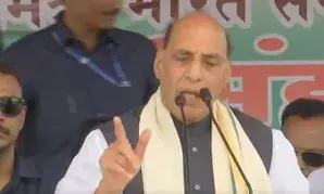 Congress to disappear from the country after 10 years, says Rajnath Singh