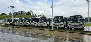Solomon Islands University says thank-you India after receiving  Tata buses