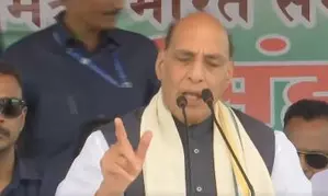Congress to disappear from the country after 10 years, says Rajnath Singh Congress to disappear from the country after 10 years, says Rajnath Singh